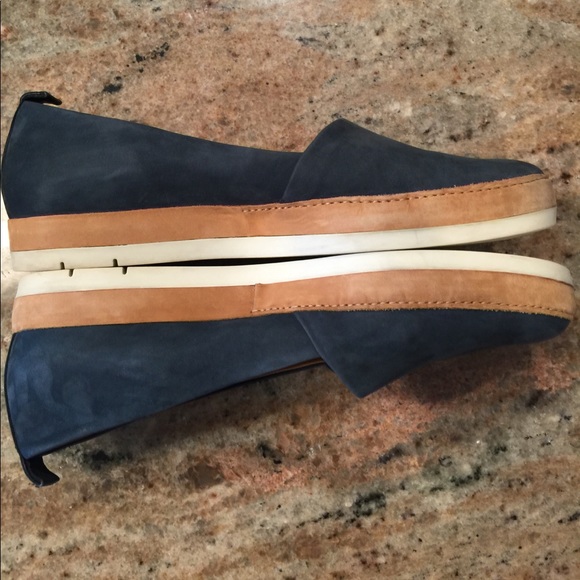 Blue Nubuck Loafers - Picture 2 of 8